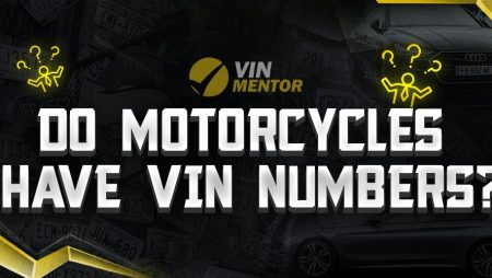 Do Motorcycles have VIN Numbers?