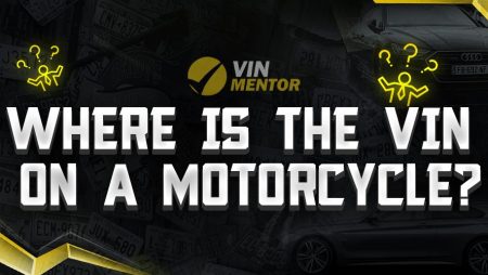 Where is the VIN on a Motorcycle?