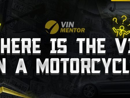 Where is the VIN on a Motorcycle?