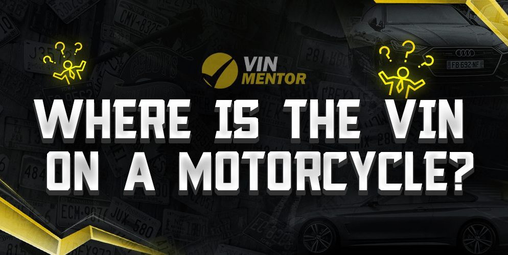 Where is the VIN on a Motorcycle?