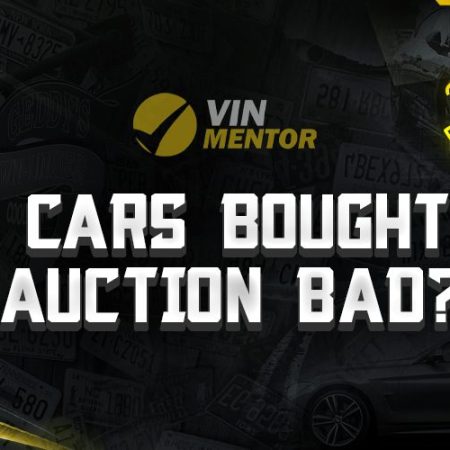 Are Cars Bought At Auction Bad?