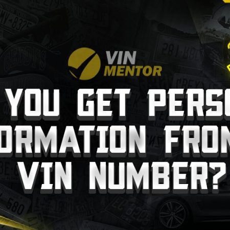 Can You Get Personal Information From a VIN?