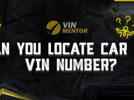 Can You Locate a Car by VIN?