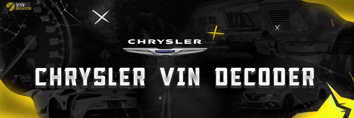 Chrysler PACIFICA VIN Decoder