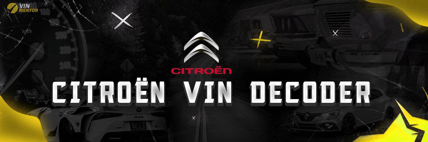 Citroen BERLINGO VIN Decoder