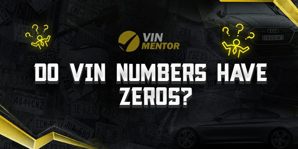 Do VIN Have Zeros?