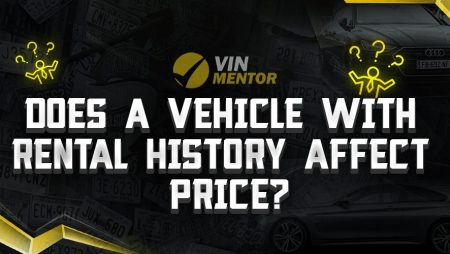 Does a Vehicle with Rental History Affect Price?