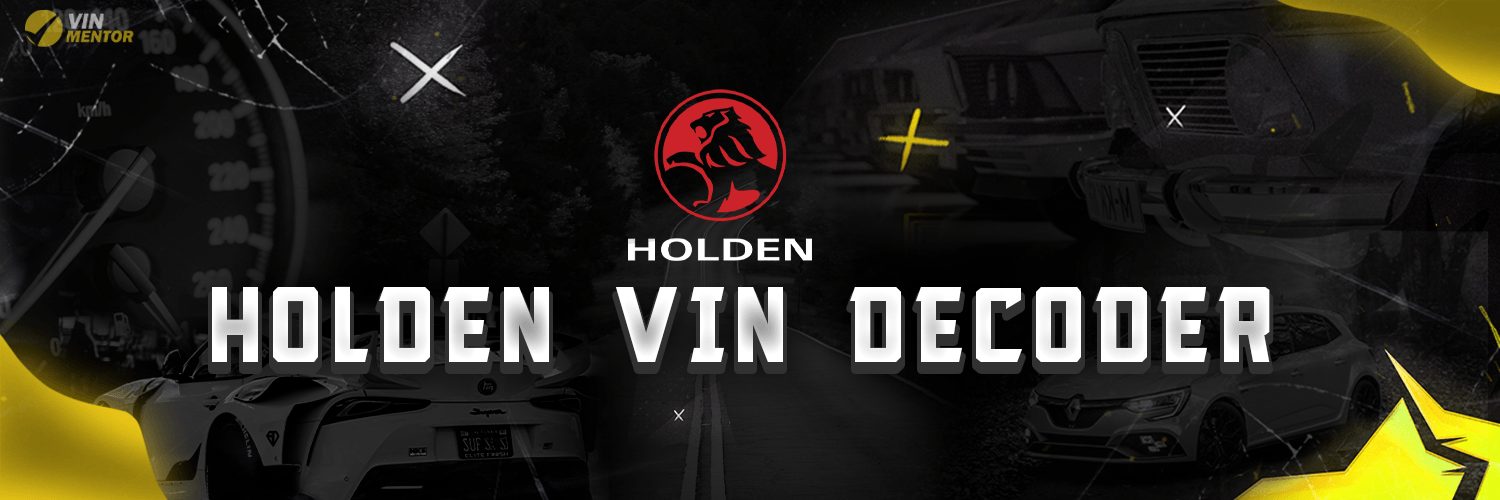 Holden Astra VIN Decoder