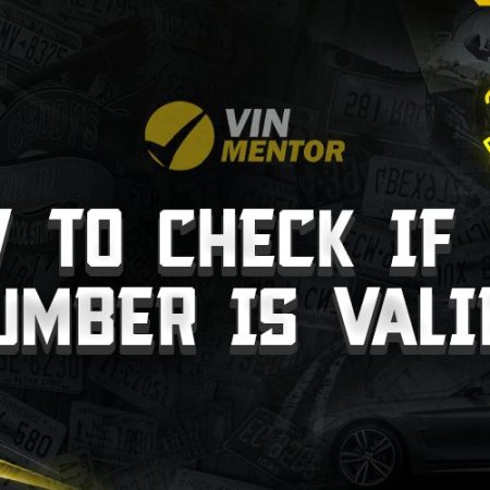 How to Check if VIN is Valid?