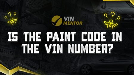 Is the Paint Code in the VIN?