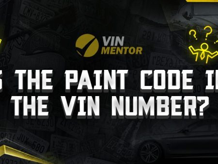 Is the Paint Code in the VIN?