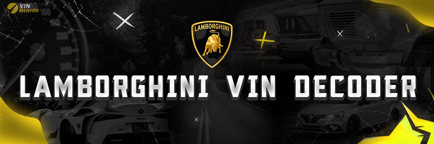 Lamborghini VIN Decoder