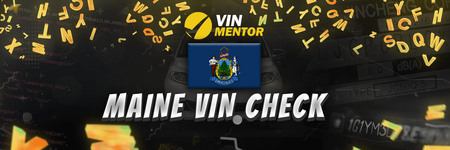 Maine VIN Check