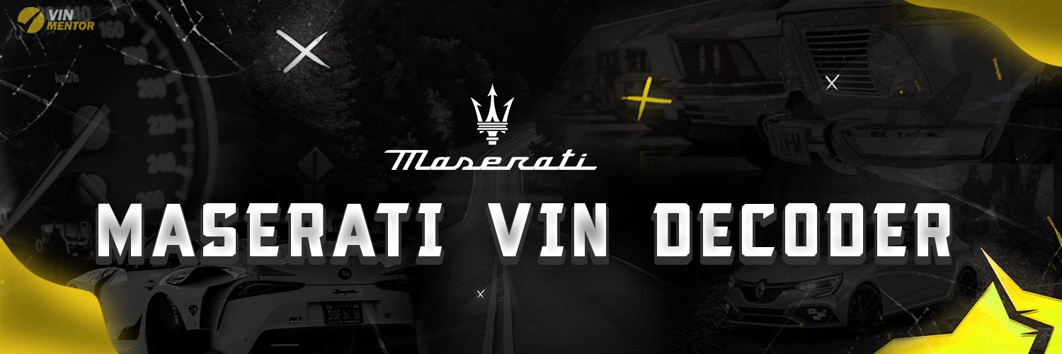 Maserati MC VIN Decoder