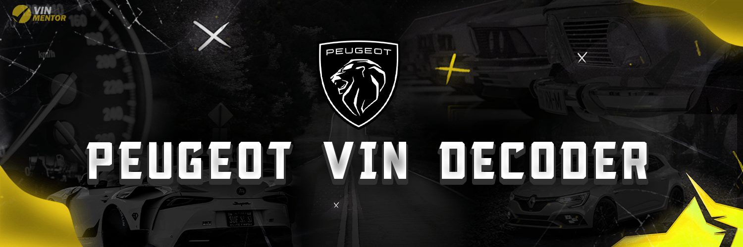 Peugeot VIN Decoder
