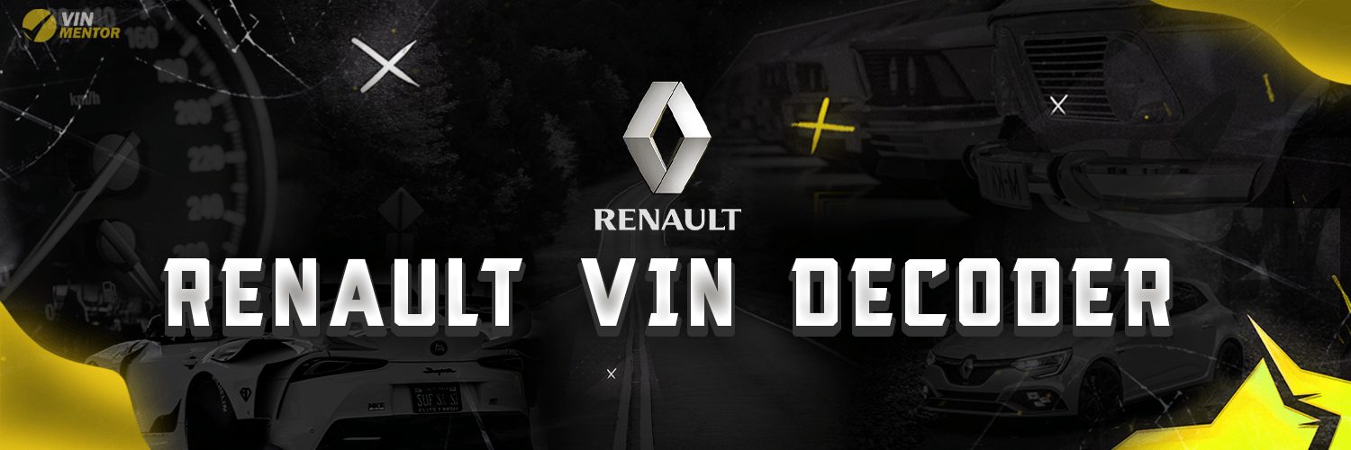 Renault ALLIANCE VIN Decoder