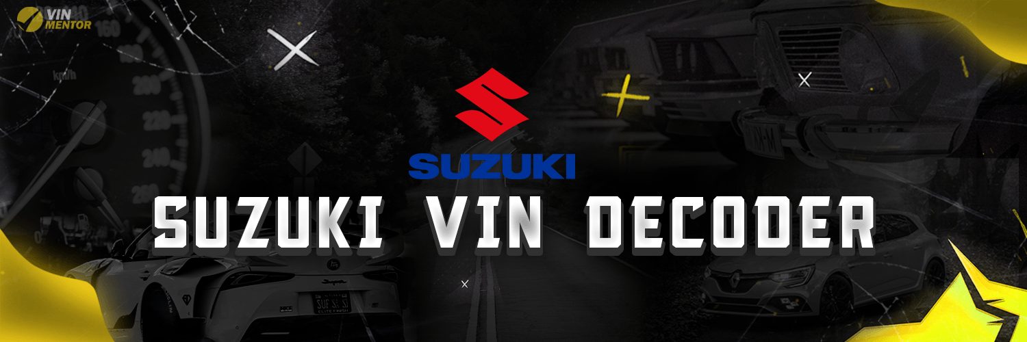 Suzuki MR VIN Decoder