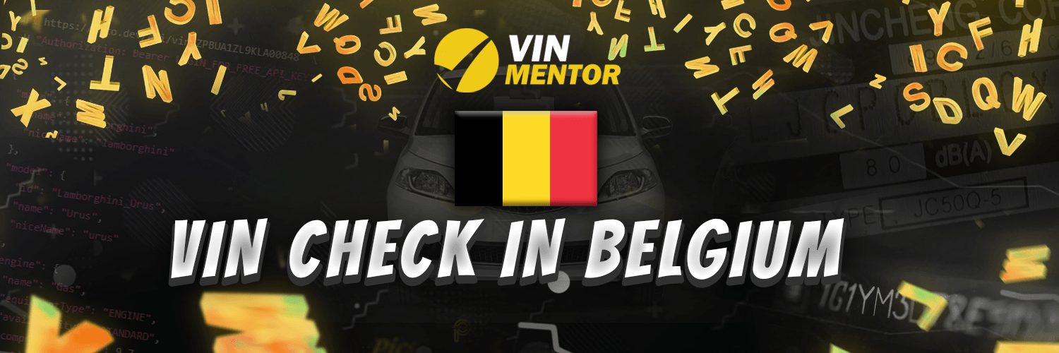 VIN Check in Belgium