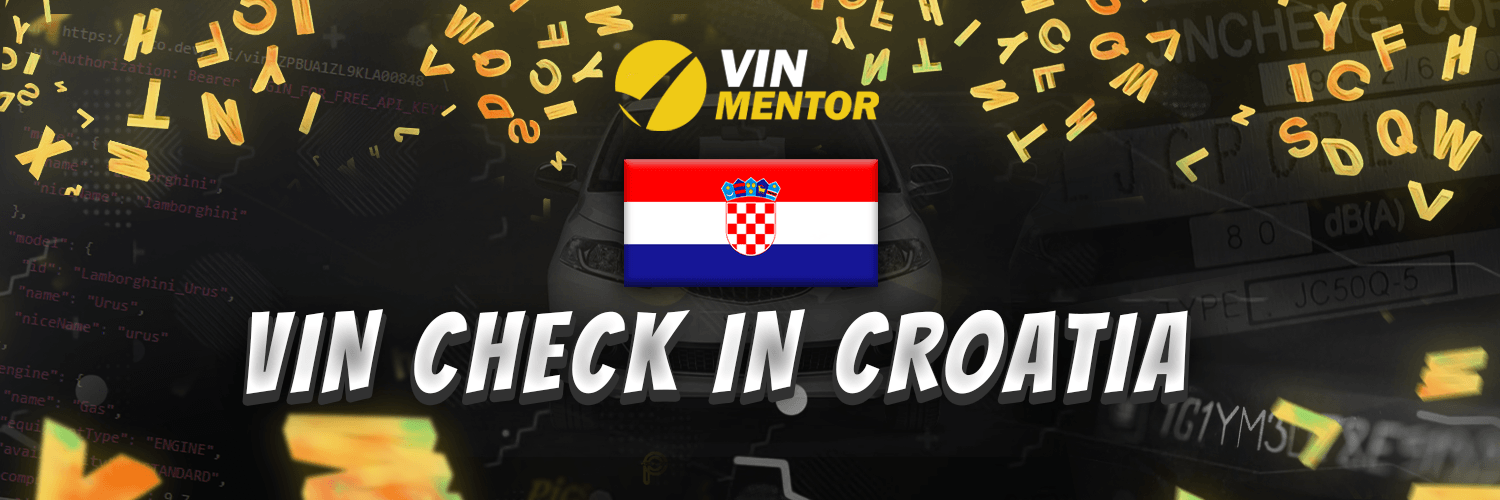 VIN Check in Croatia