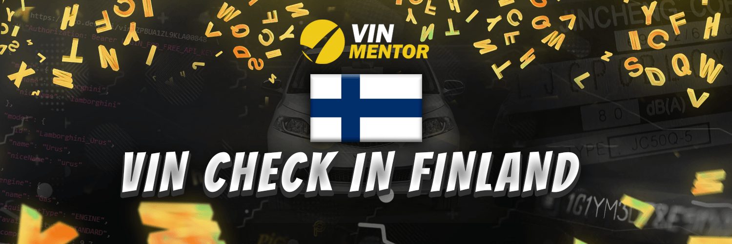 VIN Check in Finland
