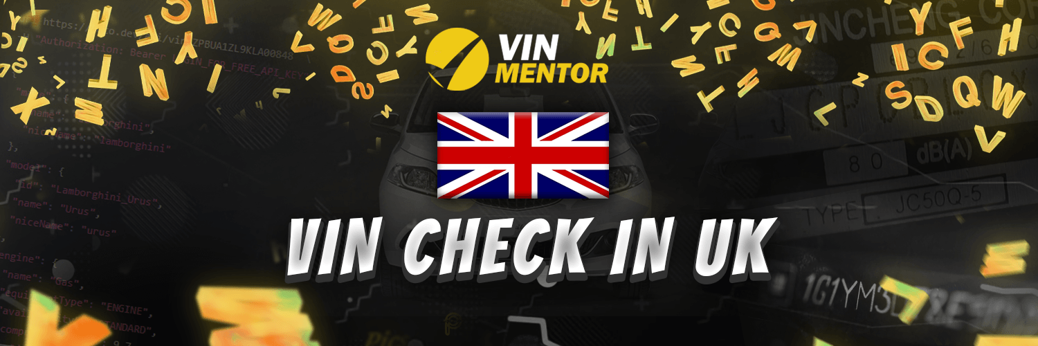 VIN Check in UK