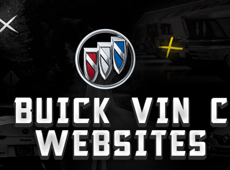 Best Buick VIN Check Websites