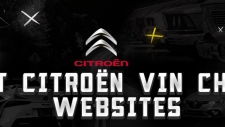 Best Citroën VIN Check Websites