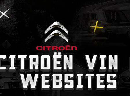 Best Citroën VIN Check Websites