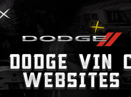 Best Dodge VIN Check Websites