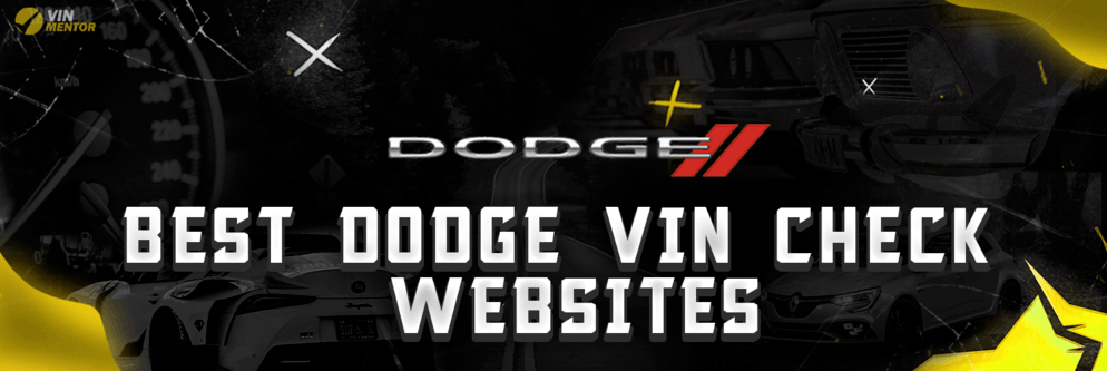 Best Dodge VIN Check Websites