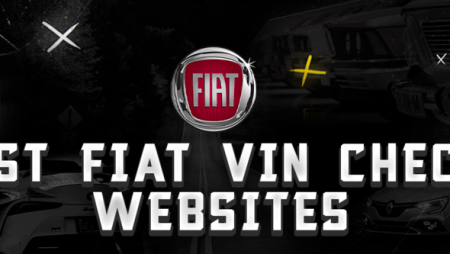 Best Fiat VIN Check Websites