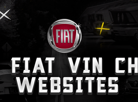 Best Fiat VIN Check Websites