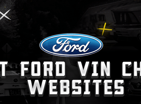 Best Ford VIN Check Websites