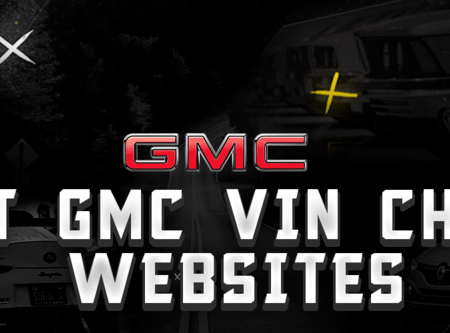 Best GMC VIN Check Websites