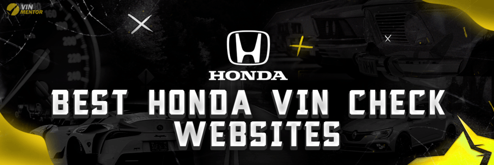 Best Honda VIN Check Websites