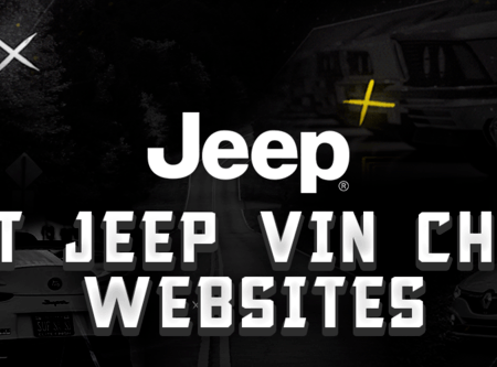 Best Jeep VIN Check Websites