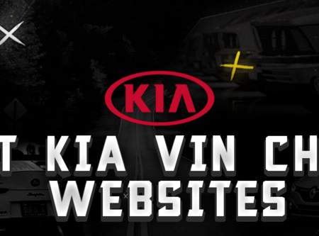 Best Kia VIN Check Websites