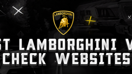 Best Lamborghini VIN Check Websites