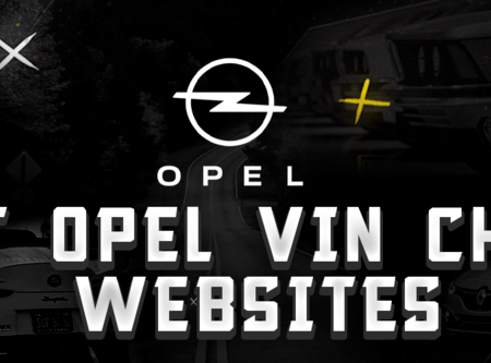 Best Opel VIN Check Websites