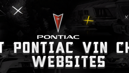 Best Pontiac VIN Check Websites