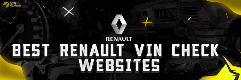 Best Renault VIN Check Websites