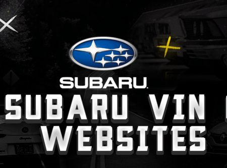Best Subaru VIN Check Websites