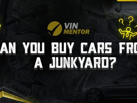 Can You Buy Cars From a Junkyard?