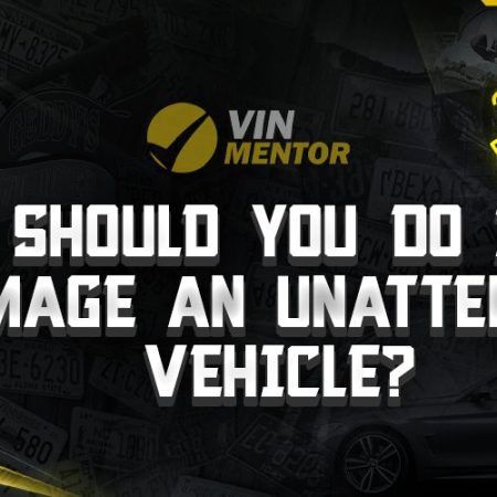 What Should You Do If You Damage An Unattended Vehicle?