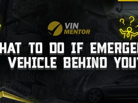 What To Do If an Emergency Vehicle Is Behind You?